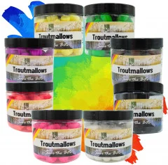 Troutmallows Angelköder Forelle Braun Fisch-Aroma 40 g Zite Fishing - 8 verschiedene Aromen!