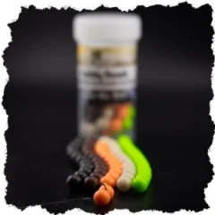 Bubbly Beads Allround Mix Käse Flavour 8 mm Gummiperlen Forellenköder 60 Stück - 5x12 Stück in einer Dose