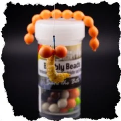 Bubbly Beads Allround Mix Käse Flavour 8 mm Gummiperlen Forellenköder 60 Stück - Floating Lachsei-Nachbildung