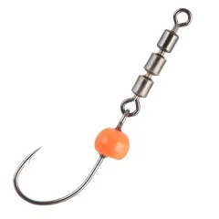 Rotorhaken mit Tungstenperle Rotate Rig Hooks Gr. 6 fürs Forellen-Angeln Zite Fishing  - In Größe 4 und 6 erhältlich