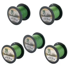 0,26mm geflochtene Angelschnur PE 4-fach 550m Spule Zite Fishing - Vielseitige Stärkenauswahl
