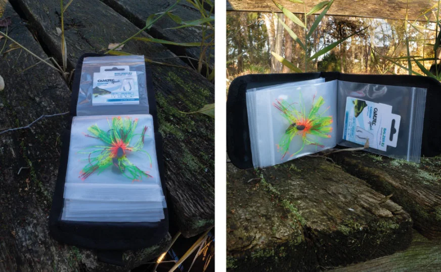 Vorfachtasche für Angelvorfächer & Angelhaken 13x19cm Zite Fishing - Unsere Vorfachtasche im Outdoor-Einsatz