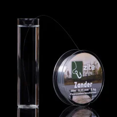 Fluorocarbon Vorfach Schnur Set 0,23-0,7mm 3 Spulen Zite Fishing - Nahezu unsichtbar unter Wasser