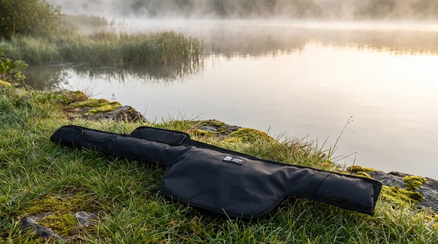 Einzel Rutenfutteral Spinnruten Rutentasche Gepolstert 130cm Zite Fishing - Sicherer Schutz für Spinn-Combos