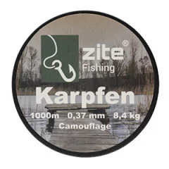Monofile Karpfenschnur Camouflage 1000m 0,33mm Zite Fishing  - Monofile Karpfenschnur