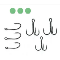 Inline Spoon Forellen Durchlaufblinker Set Metallic 2-3,5g Zite Fishing - Komplette Montage