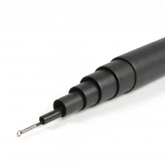 Stipprute Glasfaser Teleskoprute mit Spitzenring 3m Zite Fishing - Spitzenring aus Metall
