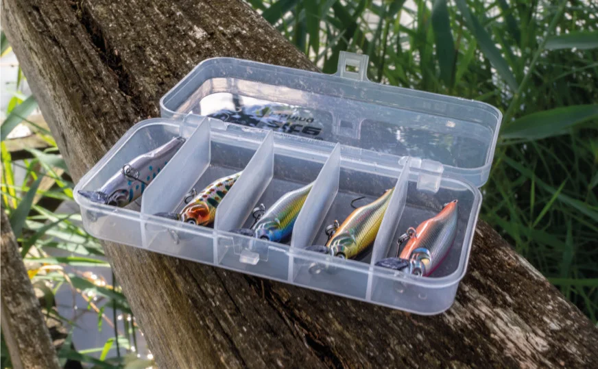 Forellenwobbler Set 5,2cm 4,5g Langsam Sinkend 5 STK in Köderbox Zite Fishing - Unsere Forellen-Wobbler im Outdoor-Einsatz