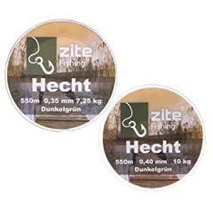 Hechtschnur Monofilschnur Angeln Hecht 0,40mm 550m Zite Fishing - Vielseitig Einsetzbar