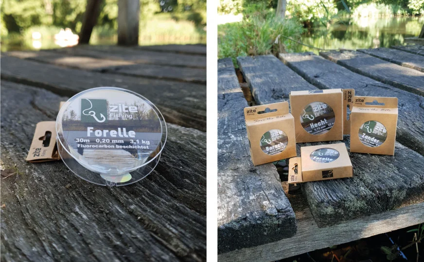 Fluorocarbon Vorfachschnur Barsch 30m Angelschnur Zite Fishing - Unsere Fluorocarbon-Vorfächer im Outdoor-Einsatz