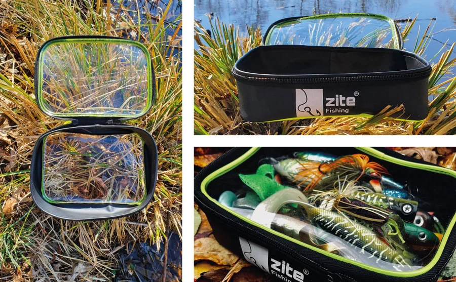 Zite Fishing Window Bag Angeltasche 3 Stück im Set - Unser Window-Bag im Outdoor Einsatz