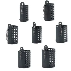Bait Cage Metall & bleifrei zum Feedern 10x 80g inklusive Wirbel Zite Fishing - Vielfältige Gewichtsmöglichkeiten