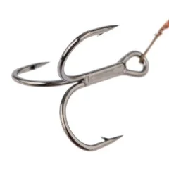 Zite Fishing Köderfisch Hecht System M für Köderfische 9 - 13 cm - Raubfisch Fertigmontage  - Effektives Drilling-System für sicheren Halt