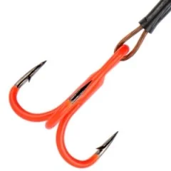 Zite Fishing UV Angsthaken System 7,5cm Drillings-System M Raubfischangeln Fertigmontage - Mehr Bisse durch UV-Drillinge