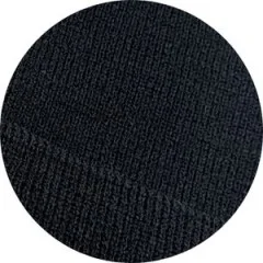 Zite Fishing Beanie Mütze Schwarz mit gestickten Logo - Hochwertige Verarbeitung