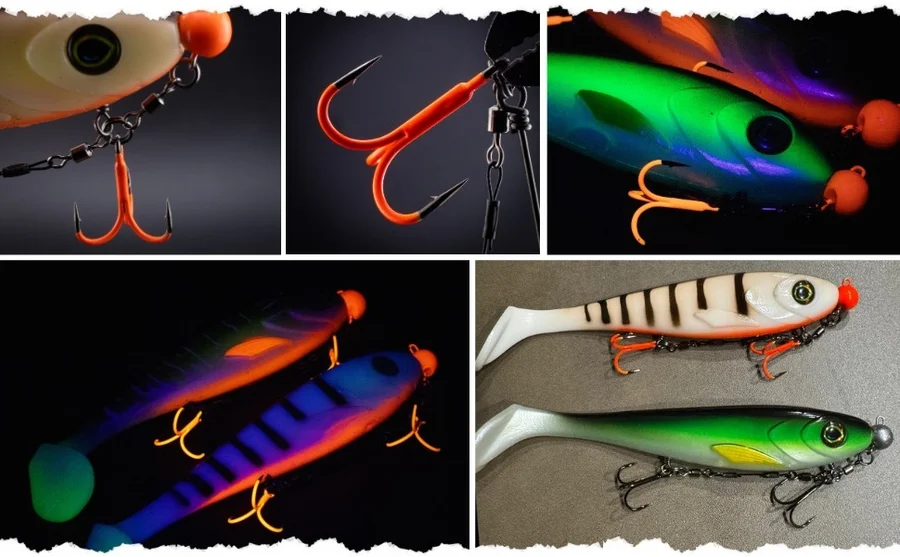 Zite Fishing Drillings-System Set S 9 cm 5-20 g UV Aktiv Gummifische 15-20 cm Hecht-Angeln - Unsere Gummifisch-Systeme im Outdoor-Einsatz