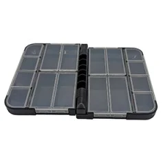 Zite Fishing Pocket Sorting Box Set 13,2 x 9,7 x 3,4 cm 3 STK je 16 Fächern einzeln verschließbar - Perfekte Aufbewahrung für Kleinteile