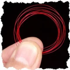 Geflochtene Schnur 8x Forelle Angeln Forellenschnur 155m 0,06mm Rot Zite Fishing - Feine Struktur, maximale Sensibilität