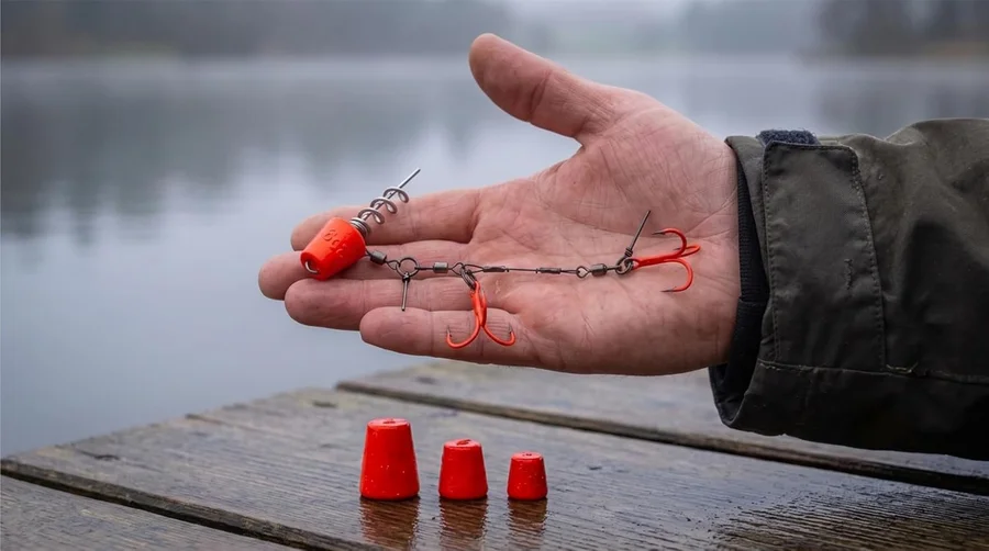Zite Fishing Variables Hechtsystem S 9cm UV Neon 5-20g - ideal für Gummiköder 15-20 cm - Bereit für den Hecht-Spot