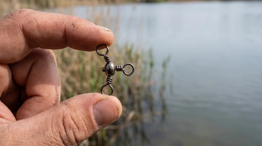 Zite Fishing Kreuzwirbel Größe 6# – 15 Stück Dreifachwirbel für Grundangeln & Dropshot-Montagen - Vielseitig am Wasser