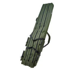 Zite Fishing XXL Rutentasche 190 cm Rutentasche 3 Fächer Brandungsruten & Karpfenruten - 1,90 m XXL-Stauraum für Profi-Equipment