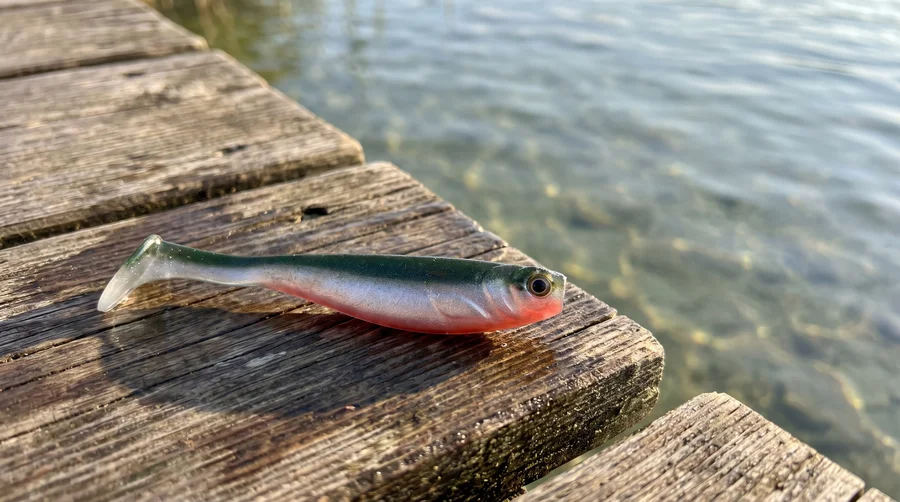 Zite Fishing Inzite Pershad Crystal Flame Gummiköder 8 cm – 7 Stück Softbait für Barsch - Spezialist für klares Wasser