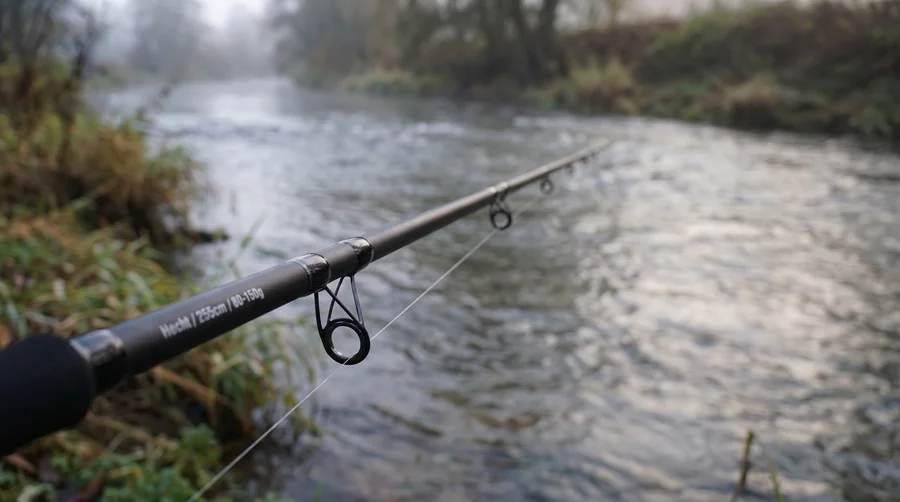 Zite Fishing Inzite Pro Stick Pike XL 255 - Big-Bait-Spinnrute 80-150g für Hecht & Raubfisch - Für Fließgewässer gemacht