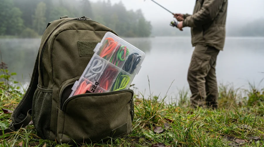 Zite Fishing Twerky Tailer Starterbox – 72 Forellen-Köder in 9 Farben 7 cm 3in1 Gummiköder Forelle - Einsatzbereit für jede Beißphase