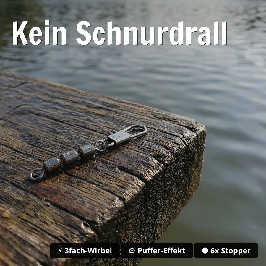 Zite Fishing Schlepp-Posen 3er Set 2g 3g 4g – Forelle & Hecht Laufposen Schleppangeln - Ghost-Sinker