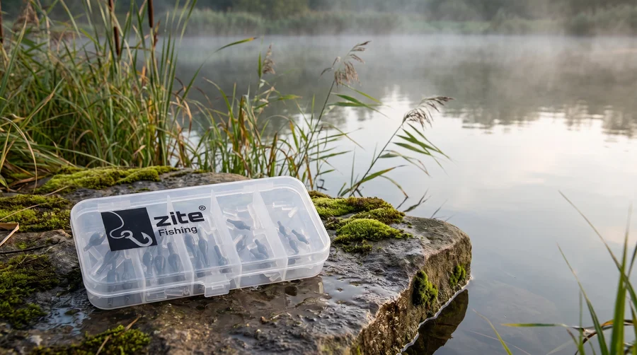 Zite Fishing Fixdrops Starterset - Komplettset für Forellenangeln mit Bleien, Haken, Wirbeln & Ködern - Bereit für See und Teich