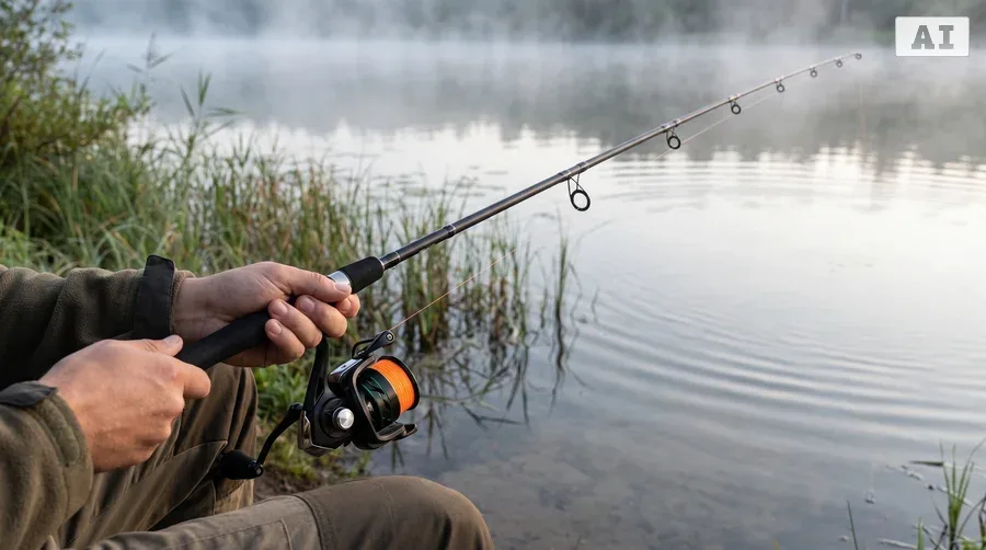 Zite Fishing MONSTER BAT BASE Angelset Hecht Komplett – Rute, Rolle & Köder-Set - Spezialist für Kraut und Flachwasser