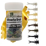 Attracta Grub Natur Mix Käse Forellenköder 5 cm Larvenimitat 8 Stück