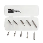 Zite Fishing Tungsten Drop Shot Gewichte Set in Box 3,5-14g