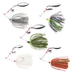 Spinnerbaits Set 7-17g 5 STK Spinnköder Hecht Zander Barsch Zite Fishing