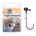 Tungsten Standup Jigs 1/0# 2,8g für Gummiköder - Bleifreier Angelhaken