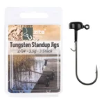 Tungsten Standup Jigs 2/0# 3,5g für Gummiköder - Bleifreier Angelhaken