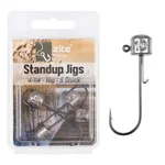 Stand Up Jigs 4/0# 10g für Gummiköder - Jighaken Grundangeln 5 Stück im Pack