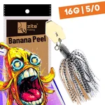 Inzite Blader Bladed Jig 16 g – Haken 5/0 – Banana Peel – Starke Vibration & Trailerfähig