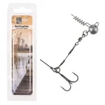 Zite Fishing Hecht-System Single Hook Natur 10g - ideal für Hechtköder 12-15 cm