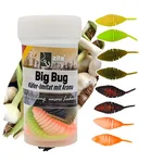 Big Bug Käfer-Imitat Knoblauch 5 cm – Forellenköder Allround-Mix, 8 Stück für Jighaken, Cheburashka & Sbirolino
