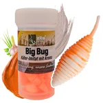 Big Bug Sweet Orange Knoblauch 5 cm, 8 Stück – Forellen-Gummiköder mit Knoblaucharoma für UL-Angeln