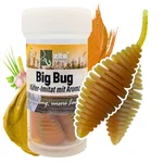 Big Bug Peachy Knoblauch 5 cm – Forellenköder mit Aroma, 8 Stück Gummiköder Softbait