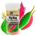 Big Bug Toxic Berry Knoblauch 5 cm Forellenköder mit Aroma, 8 Stück Gummiköder für UL-Angeln