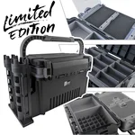 Zite Fishing Forellen-Pro Box XXL – Angelkoffer mit Rutenhaltern, 9 Deckelfächern & flexibel platzierbaren Trennwänden