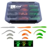 UL Gummiköder Set Glow Edition Box – Forelle Big Mag Curly Viper Mighty Mag Twerky Tailer