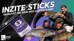 Hecht Base Komplettset - Inzite Base Stick Pike, Spinnig Reel Base 4000 bespult & GRATIS Gummifische + Hechtsysteme Video
