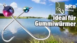 Tungsten Jigköpfe Forelle Metallic 0,3-1,2g 9 STK UL Forellenhaken Zite Fishing Video