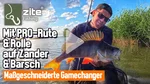 Zite Fishing Spinning Reel Pro 4000 bespult Spinnrolle mit Frontbremse 8+1 2 Aluminiumspulen für Spinnfischen Video